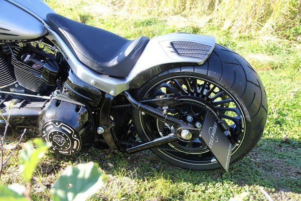 Cult-Werk Harley Breakout - License Plate Holder With Tüv (Bj. 2013 - 2017) | HD-BRO020-FR2