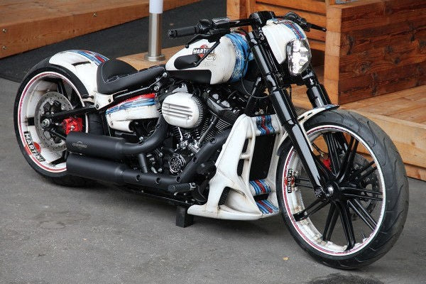 Cult-Werk HARLEY SOFTAIL - Kühlerverkleidung RACING (Breakout ab 2018 & FXDR) | HD-BRO039