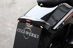Cult-Werk Harley Fat Bob - License Plate Holder In The Middle (Bj. From 2018) | HD-BRO079
