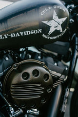 Cult-Werk Harley Softail - Slotted Air Filter Cover (Yom From 2018) | HD-BRO093