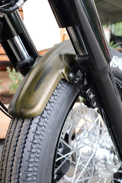 Cult-Werk Harley Street Bob - Front Fender Old School (Bj. From 2018) | HD-BRO094