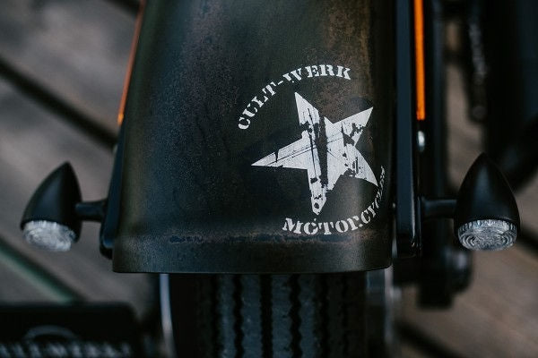 Cult-Werk Harley Street Bob - Rear Fender Original Style Short (Bj. From 2018) | HD-BRO096