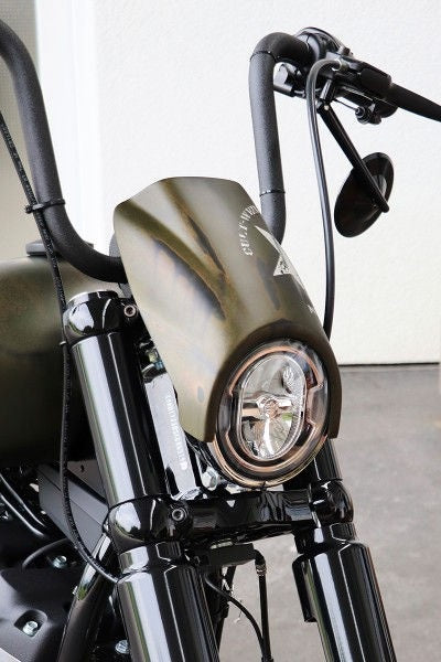Cult-Werk Harley Street Bob - Headlight Mask Custom (Bj. From 2018) | HD-BRO099