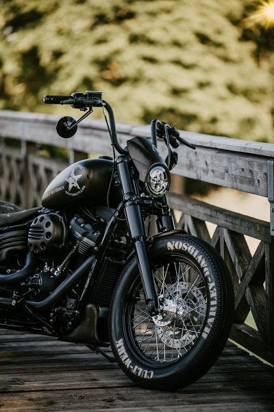 Cult-Werk Harley Street Bob - Headlight Mask Custom (Bj. From 2018) | HD-BRO099