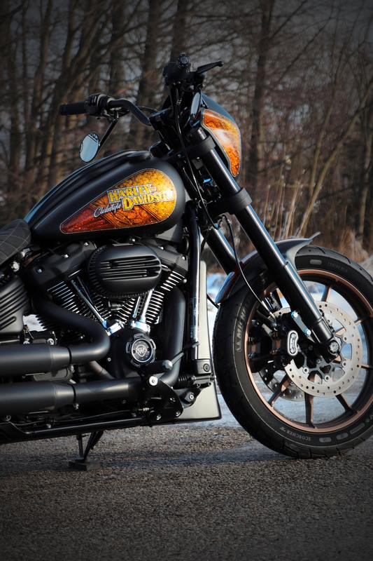 Cult-Werk HARLEY LOW RIDER S - SPEEDOMETER OFFSET KIT (BJ. FROM 2018) | HD-BRO122
