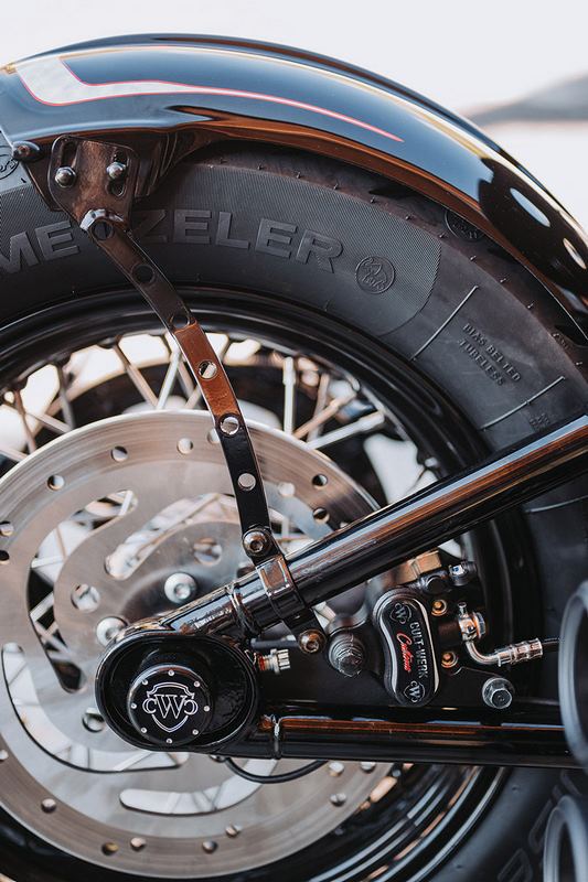 Cult-Werk HARLEY SOFTAIL - RESONATING REAR FENDER (BJ. STREET BOB & SOFTAIL STANDARD FROM 2018) | HD-BRO127