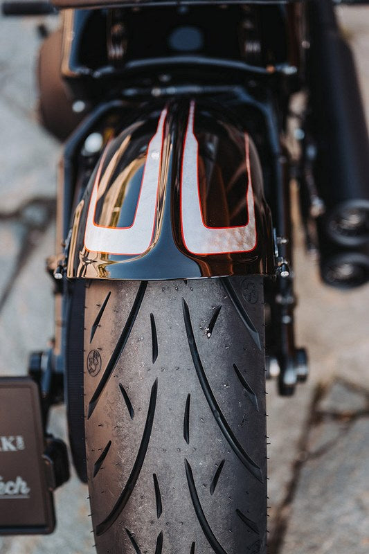 Cult-Werk HARLEY SOFTAIL - RESONATING REAR FENDER (BJ. STREET BOB & SOFTAIL STANDARD FROM 2018) | HD-BRO127