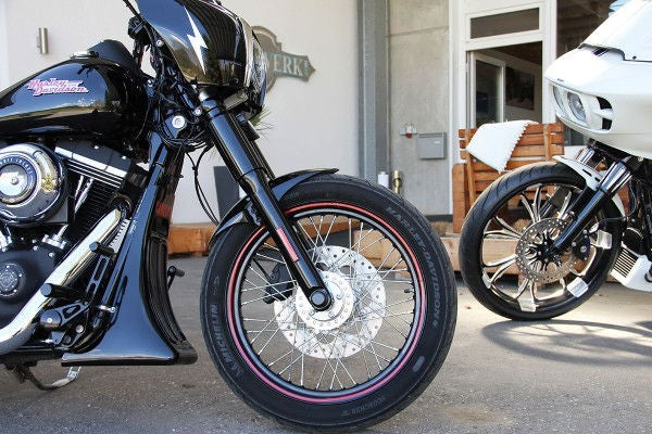 Cult-Werk HARLEY DYNA - Frontfender CLUBSTYLE (BJ. 2007 - 2017) | HD-DYN016