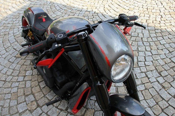 Cult-Werk HARLEY V ROD NIGHT ROD SPECIAL - Obere Gabel Cover (BJ. 2007 - 2011) | HD-ROD018