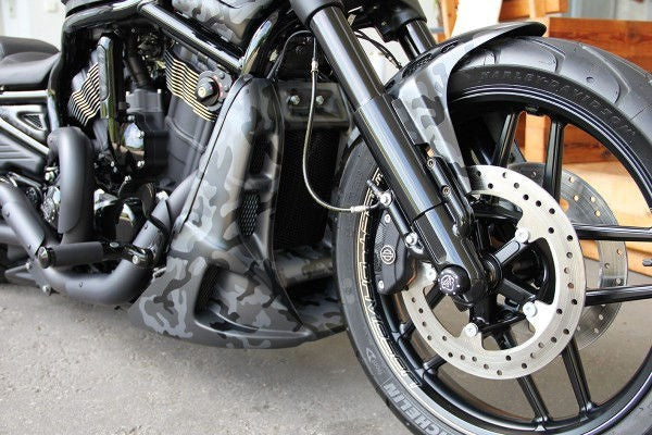Cult-Werk HARLEY V ROD NIGHT ROD SPECIAL - Untere Gabel Cover (BJ. 2012 - 2017) | HD-ROD021
