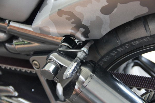 Cult-Werk HARLEY V ROD NIGHT ROD SPECIAL - Blinkerhalter gerade (BJ. 2002 - 2017) | HD-ROD022