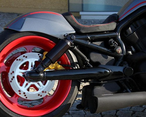 Cult-Werk HARLEY V ROD NIGHT ROD SPECIAL - Achscover hinten (BJ. 2002 - 2017) | HD-ROD027