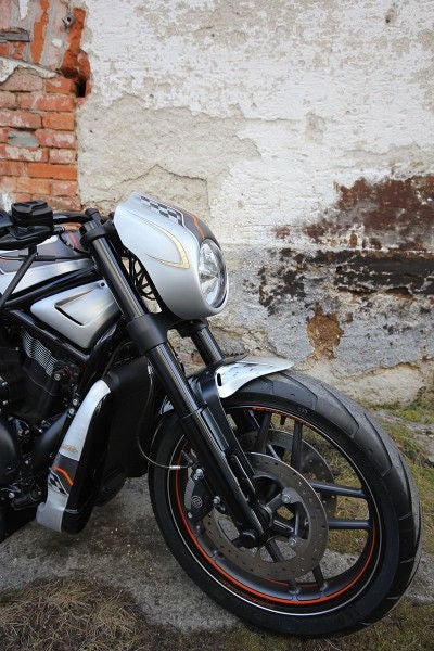 Cult-Werk HARLEY V ROD NIGHT ROD SPECIAL - Frontfender SPECIAL (BJ. 2012 - 2017, inkl. 8 Stk. Schrauben) | HD-ROD039