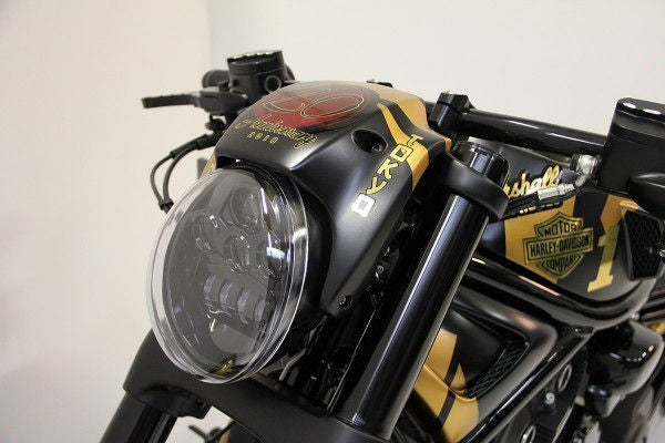Cult-Werk HARLEY V ROD NIGHT ROD SPECIAL - Scheinwerfertieferlegungskit (BJ. 2012 - 2017) | HD-ROD042
