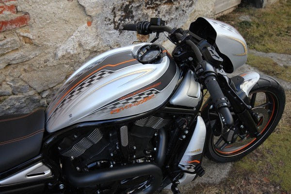 Cult-Werk HARLEY V ROD NIGHT ROD SPECIAL - Airbox Cover RACING (BJ. 2002 - 2017, ohne LFD) | HD-ROD051