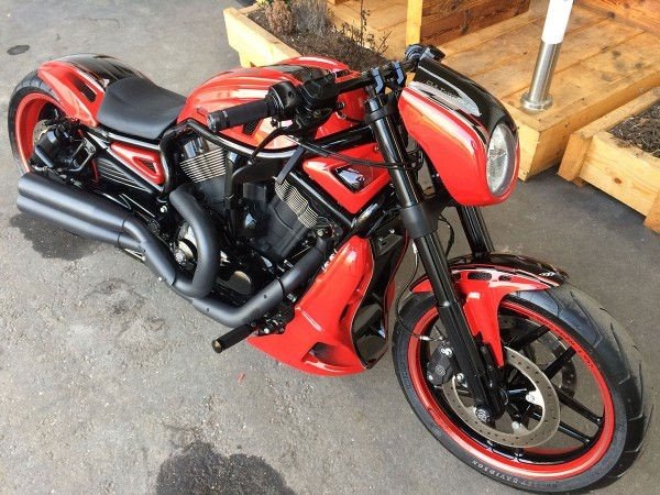 Cult-Werk HARLEY V ROD NIGHT ROD SPECIAL - Frontfender CUSTOM V2 (BJ. 2012 - 2017) | HD-ROD059