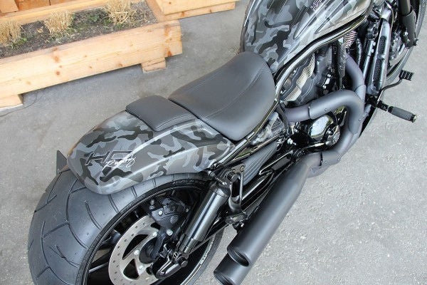 Cult-Werk HARLEY V ROD NIGHT ROD SPECIAL - Heckumbau RACING (BJ. 2007 - 2017, 2-Sitzer) | HD-ROD061