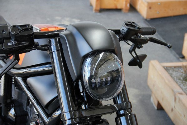 Cult-Werk HARLEY V ROD NIGHT ROD SPECIAL - Scheinwerfermaske NEW NIGHT ROD STYLE (BJ. 2002 - 2011) | HD-ROD082