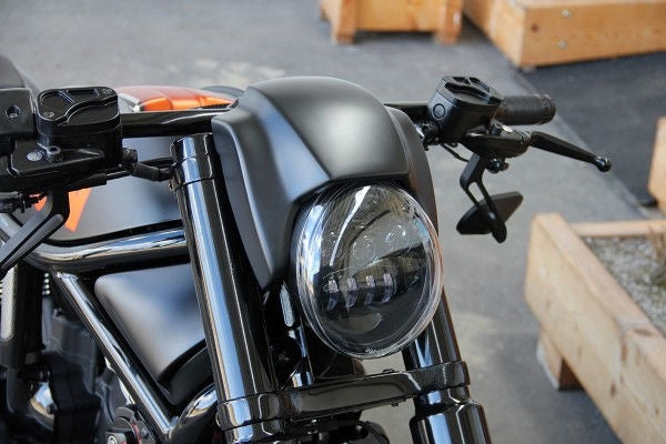 Cult-Werk Harley V Rod Night Rod Special - Headlight Mask New Night Rod Style (Bj. 2002 - 2011) | HD-ROD083