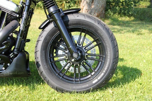 Cult-Werk HARLEY SPORTSTER - Frontfender BOBBER (BJ. alle SPO 48, lackierfähig) | HD-SPO001