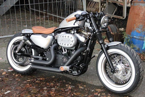 Cult-Werk HARLEY SPORTSTER - Frontfender OLD SCHOOL (BJ. alle SPO 48 bis 2015, lackierfähig) | HD-SPO002