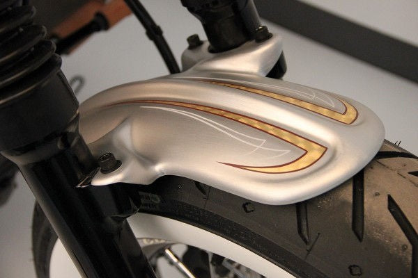 Cult-Werk HARLEY SPORTSTER - Frontfender OLD SCHOOL (BJ. alle SPO 48 bis 2015, lackierfähig) | HD-SPO002