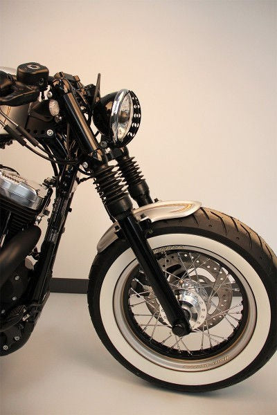 Cult-Werk HARLEY SPORTSTER - Frontfender OLD SCHOOL (BJ. alle SPO 48 bis 2015, lackierfähig) | HD-SPO002
