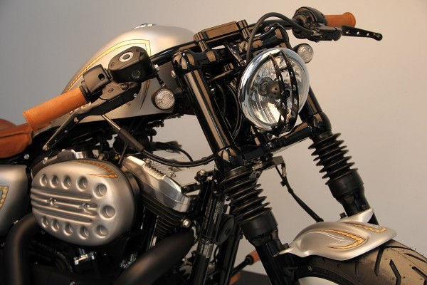 Cult-Werk HARLEY SPORTSTER - Scheinwerfergrill KAMIKAZE (BJ. alle SPO 48) | HD-SPO009