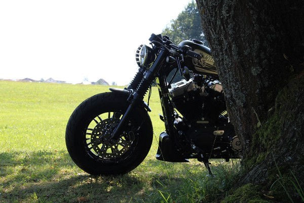Cult-Werk HARLEY SPORTSTER - Scheinwerfergrill KAMIKAZE (BJ. alle SPO 48) | HD-SPO009