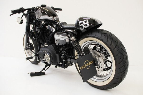 Cult-Werk Harley Sportster - License Plate Holder With Tüv (Bj. All Spo) | HD-SPO012-NL