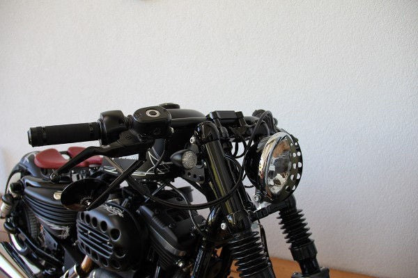 Cult-Werk HARLEY SPORTSTER - Blinkerhalter vorne (BJ. alle SPO bis 2015) | HD-SPO019