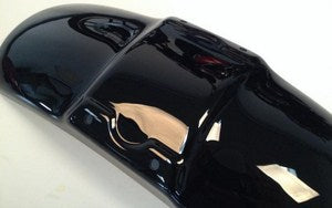 Cult-Werk HARLEY SPORTSTER - Frontfender BOBBER (BJ. alle SPO 48, schwarz glänzend) | HD-SPO023