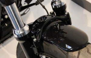 Cult-Werk HARLEY SPORTSTER - Frontfender BOBBER (BJ. alle SPO 48, schwarz glänzend) | HD-SPO023