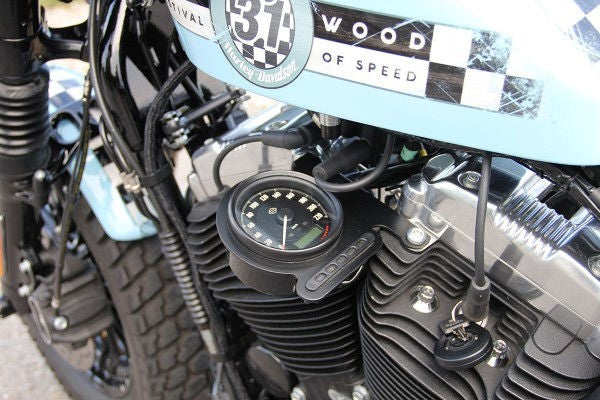 Cult-Werk HARLEY SPORTSTER - Tachohalterung seitlich (BJ. alle SPO 48, mit Tachoabdeckung) | HD-SPO037