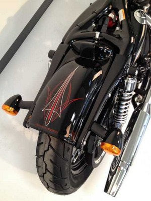 Cult-Werk HARLEY SPORTSTER - Heckfender BOBBER (BJ. SPO ab 2004 bis aktuell, schwarz glänzend) | HD-SPO038