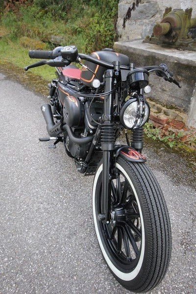 Cult-Werk HARLEY SPORTSTER - Frontfender BOBBER (BJ. alle SPO 883, lackierfähig) | HD-SPO039