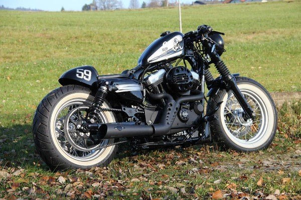 Cult-Werk HARLEY SPORTSTER - Beltschutz kurz (BJ. alle SPO) | HD-SPO047