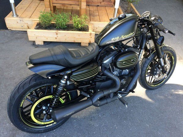 Cult-Werk HARLEY SPORTSTER - Heckfender ORIGINAL STYLE SHORT (BJ. SPO ab 2004 bis aktuell, lackierfähig) | HD-SPO062