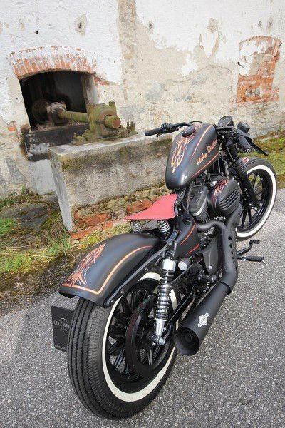 Cult-Werk HARLEY SPORTSTER - Heckfender ORIGINAL STYLE (BJ. SPO ab 2004 bis aktuell, lackierfähig) | HD-SPO072