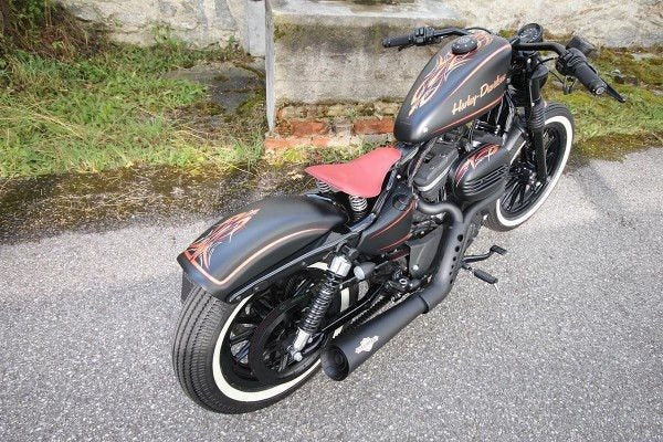 Cult-Werk HARLEY SPORTSTER - Heckfender ORIGINAL STYLE (BJ. SPO ab 2004 bis aktuell, lackierfähig) | HD-SPO072