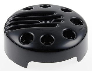 Cult-Werk HARLEY SPORTSTER - Luftfilterdeckel SLOTTED (BJ. SPO ab 2016 bis aktuell, schwarz glänzend) | HD-SPO080