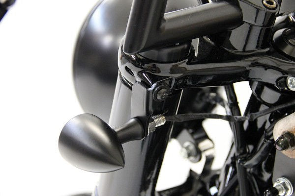 Cult-Werk HARLEY SPORTSTER - Blinkerhalter vorne (BJ. SPO ab 2016 bis aktuell) | HD-SPO090