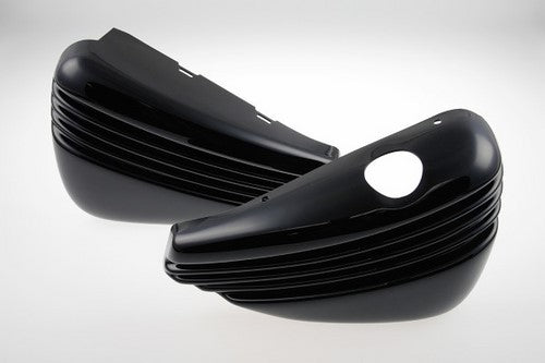 Cult-Werk HARLEY SPORTSTER - Seitendeckelset BOBBER (BJ. SPO ab 2014 bis aktuell, schwarz glänzend) | HD-SPO103