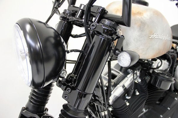 Cult-Werk HARLEY SPORTSTER - Schrauben Gabelbrücke schwarz (BJ. SPO ab 2016 bis aktuell) | HD-SPO108