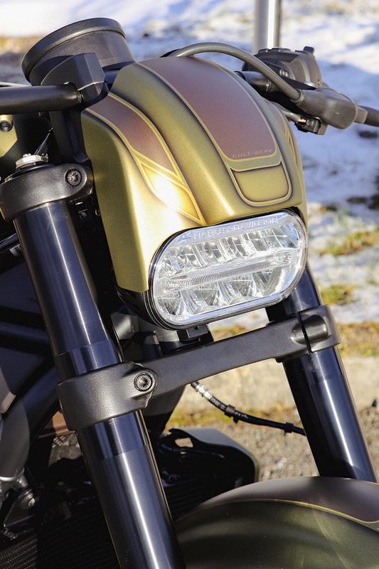 Cult-Werk HARLEY SPORTSTER S - HEADLIGHT KIT NRS STYLE INCL. LED HEADLIGHTS (FROM 2021) | HD-SPS015