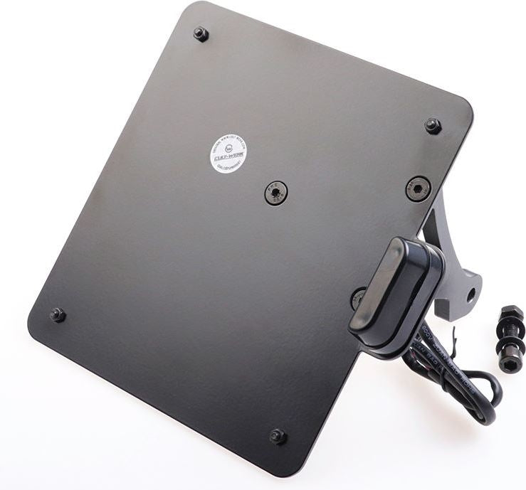 Cult-Werk HARLEY SPORTSTER S - SET HOLDER SLIDE-IN FRAME INCL. LED LIGHTING UNIT 3IN1 (BJ. FROM 2021) | HD-SPS021-A-F