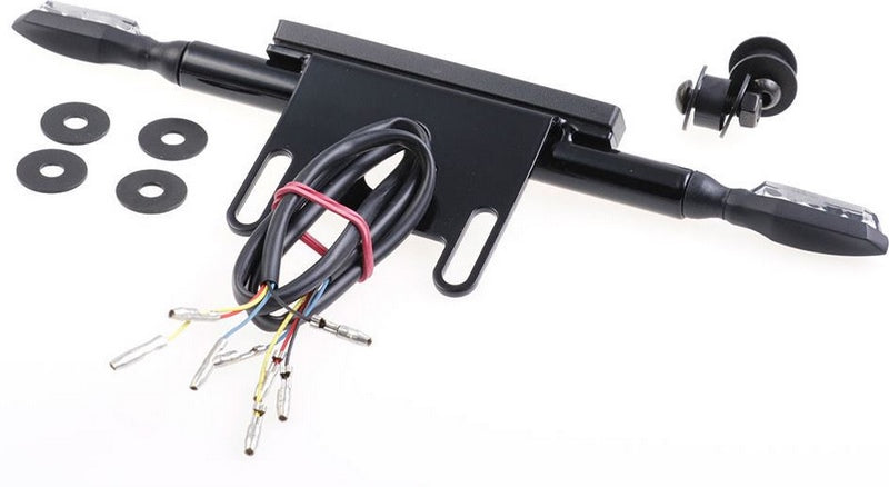 Cult-Werk HARLEY SPORTSTER S - SET LICENSE PLATE HOLDER INCL. LED LIGHTING UNIT 3IN1 (BJ. FROM 2021) | HD-SPS021-CH