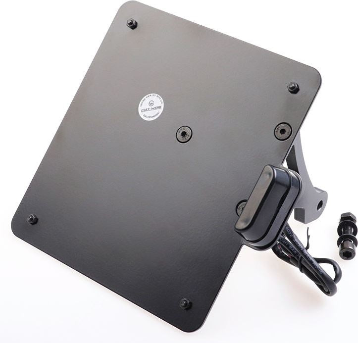 Cult-Werk HARLEY SPORTSTER S - SET HOLDER SLIDE-IN FRAME INCL. LED LIGHTING UNIT 3IN1 (BJ. FROM 2021) | HD-SPS021-D-F
