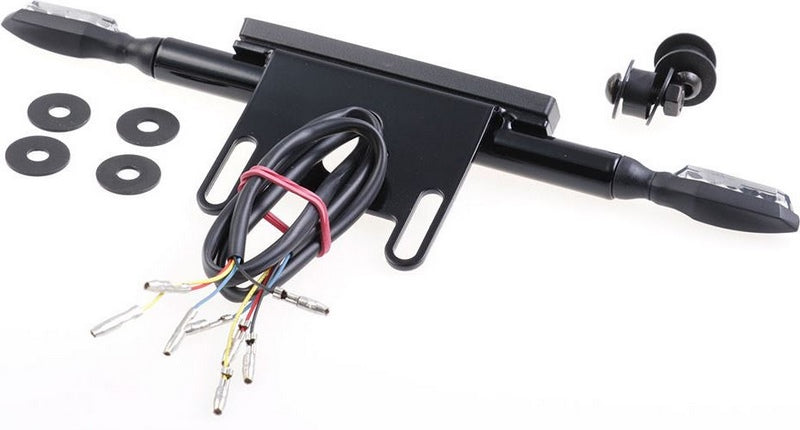 Cult-Werk HARLEY SPORTSTER S - SET LICENSE PLATE HOLDER INCL. LED LIGHTING UNIT 3IN1 (BJ. FROM 2021) | HD-SPS021-D
