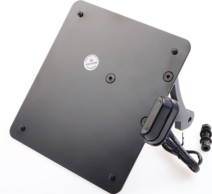 Cult-Werk HARLEY SPORTSTER S - SET LICENSE PLATE HOLDER INCL. LED LIGHTING UNIT 3IN1 (BJ. FROM 2021) | HD-SPS021-I